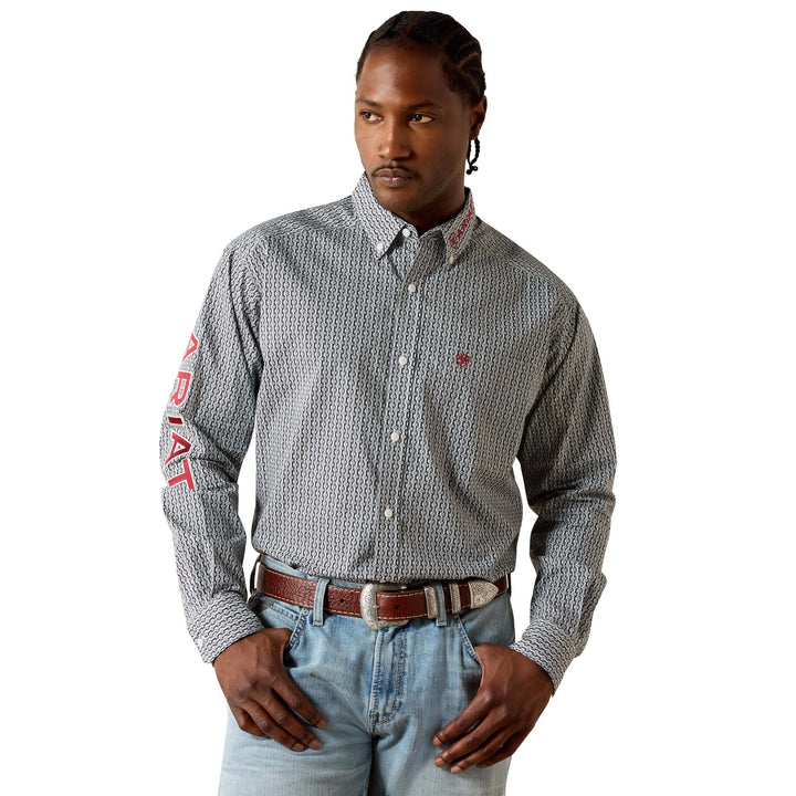 Ariat Mens Team Ward Classic Fit Shirt