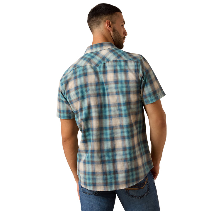 Ariat Mens Retro Halden Fitted Snap Shirt