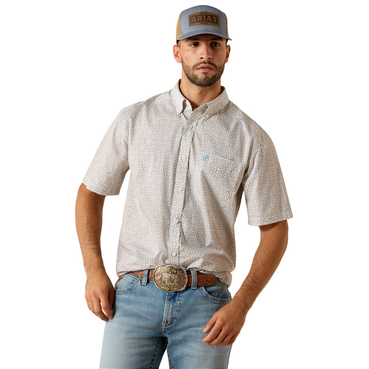 Ariar Mens Wrinkle Free Chris Classic Fit Shirt