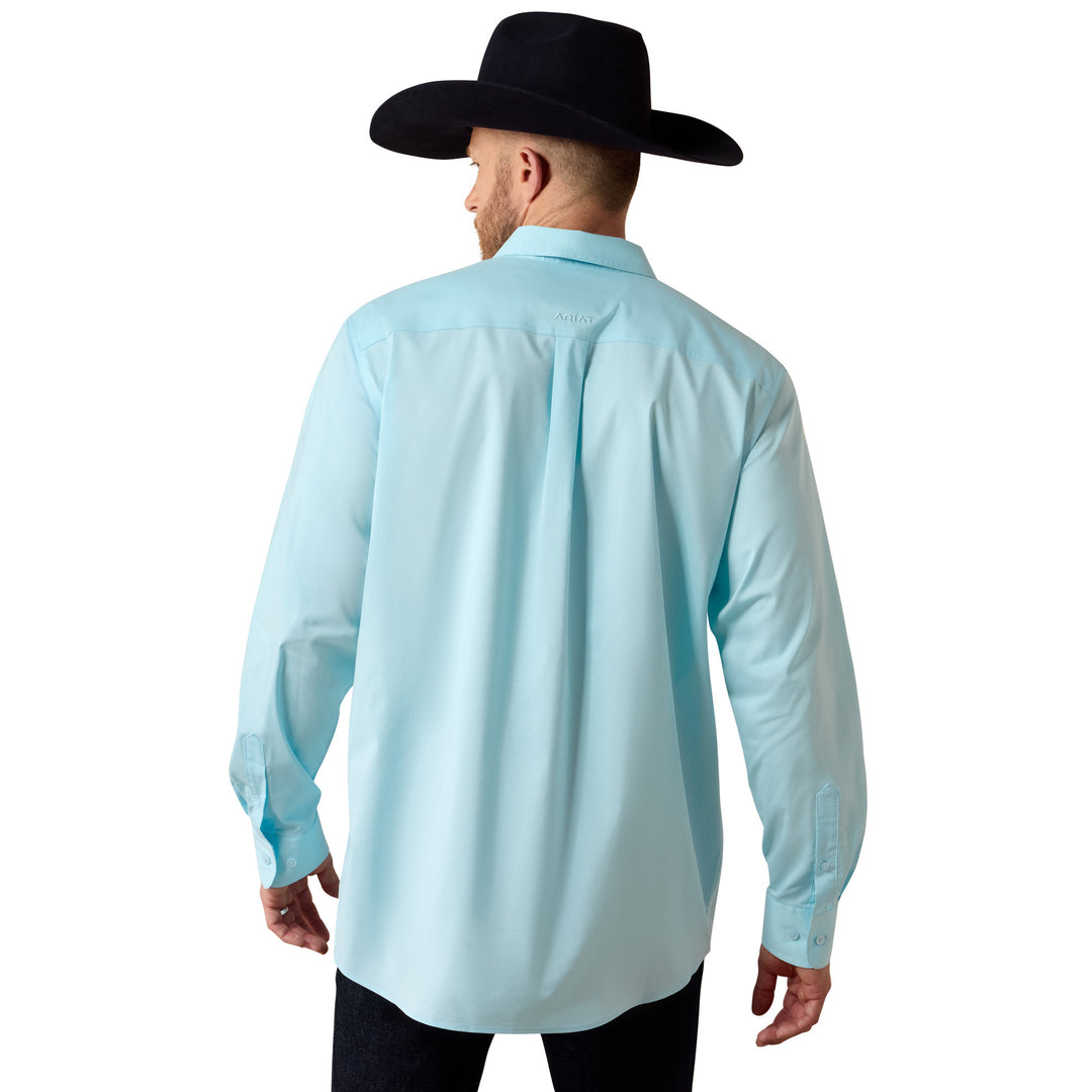 Ariat Mens Crystal Blue Everything Classic Fit Shirt