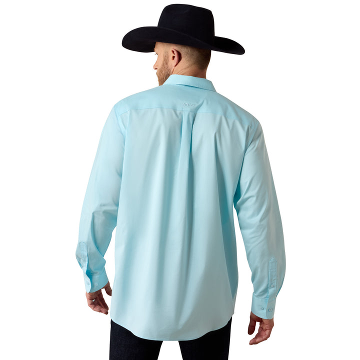 Ariat Mens Crystal Blue Everything Classic Fit Shirt