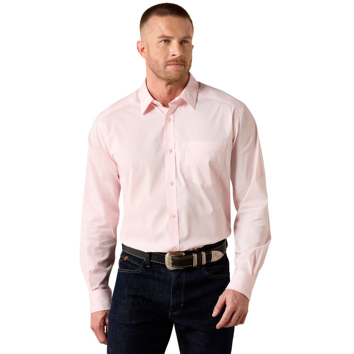 Ariat Mens Icy Pink Everything Classic Fit Shirt
