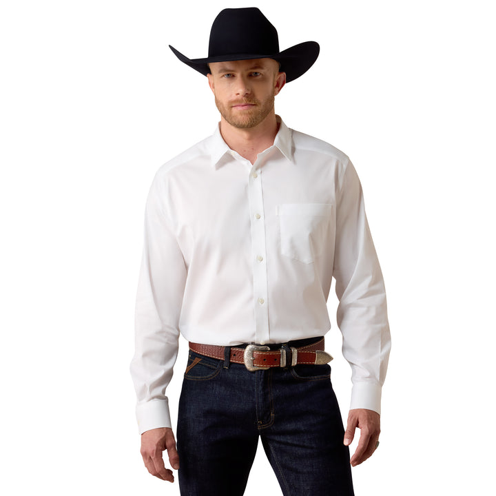 Ariat Mens White Everything Classic Fit Shirt