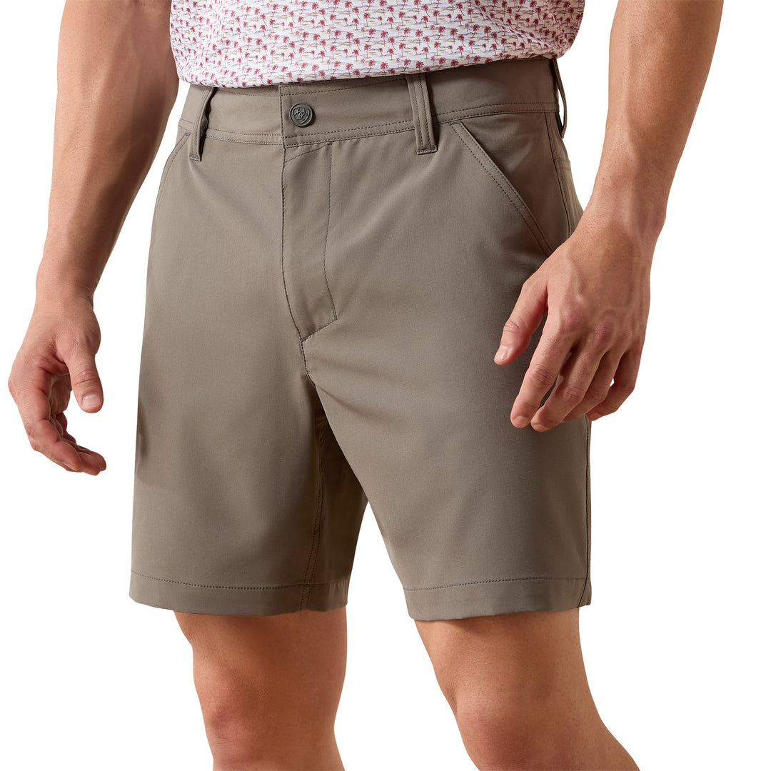 Ariat Mens Charcoal Grey Tek 7" Shorts