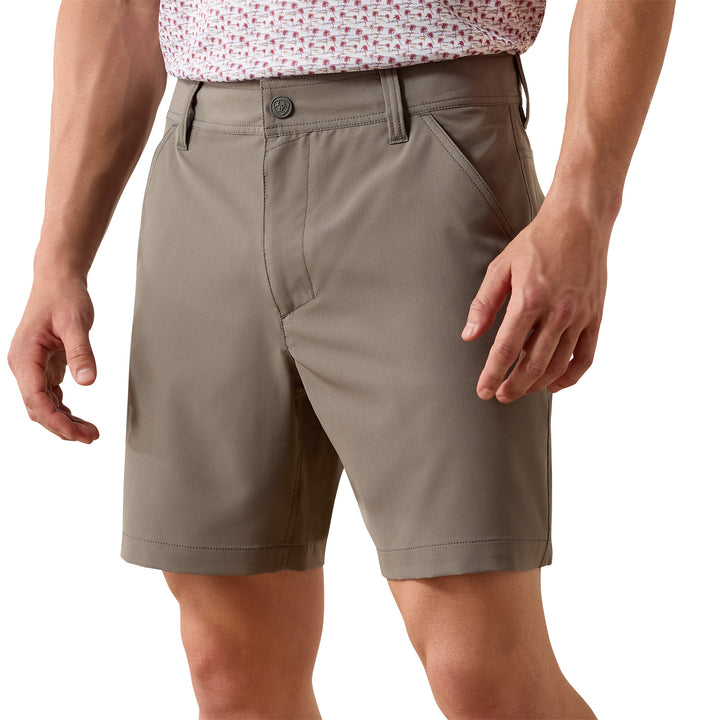 Ariat Mens Charcoal Grey Tek 7" Shorts