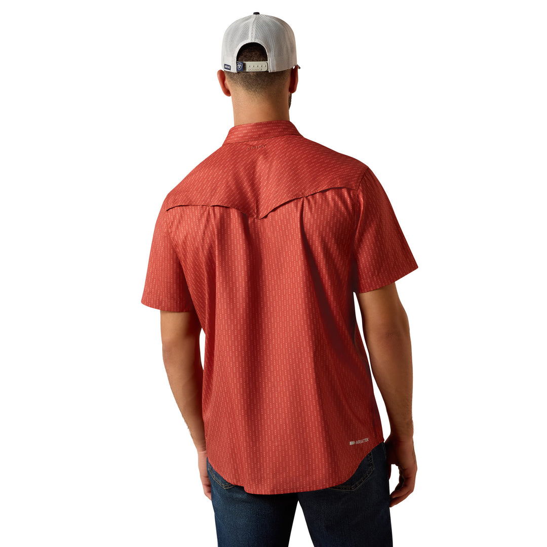 Ariat Mens Printed VentTEK Western Fitted Snap Shirt