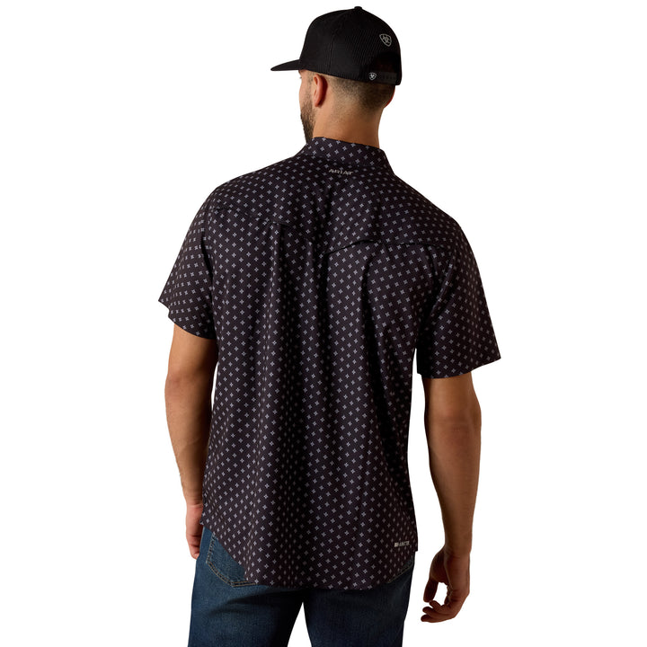 Ariat Mens Printed VentTEK Western Fitted Snap Shirt