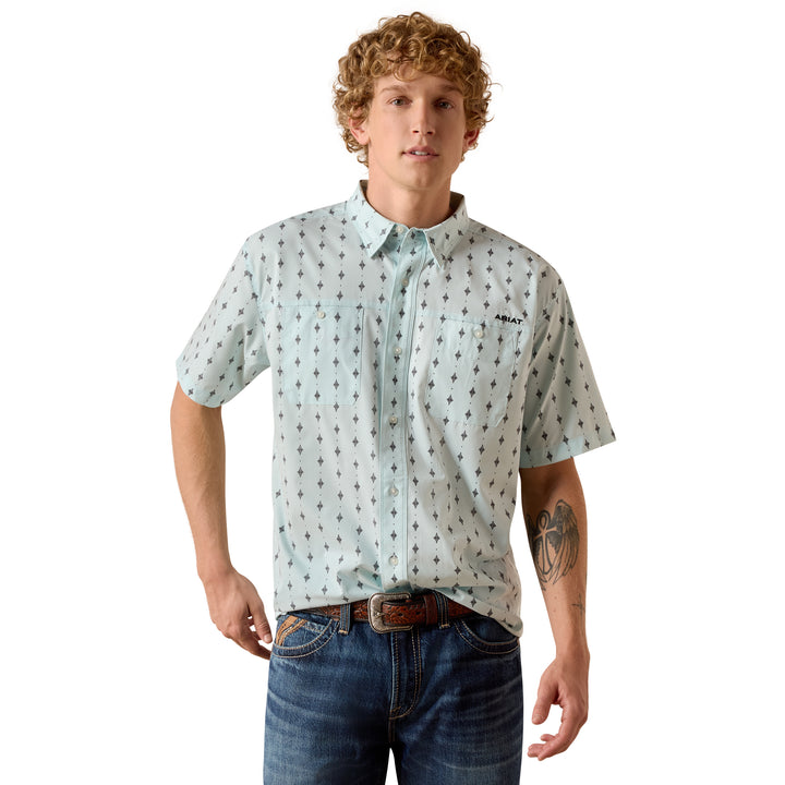 Ariat Mens Printed 360 Airflow Classic Fit Shirt