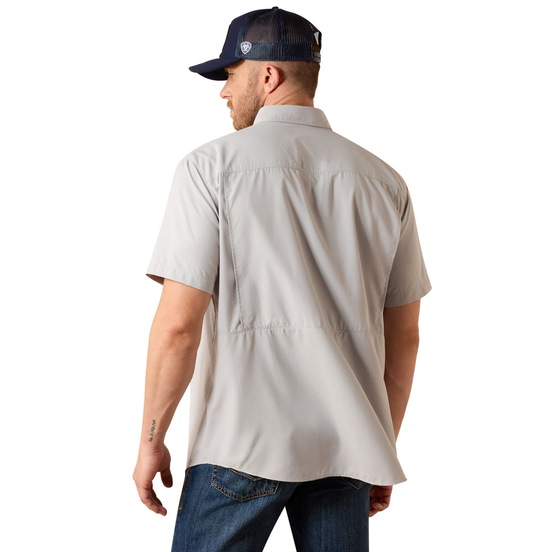 Ariat Mens Grey Outbound Classic Fit Shirt