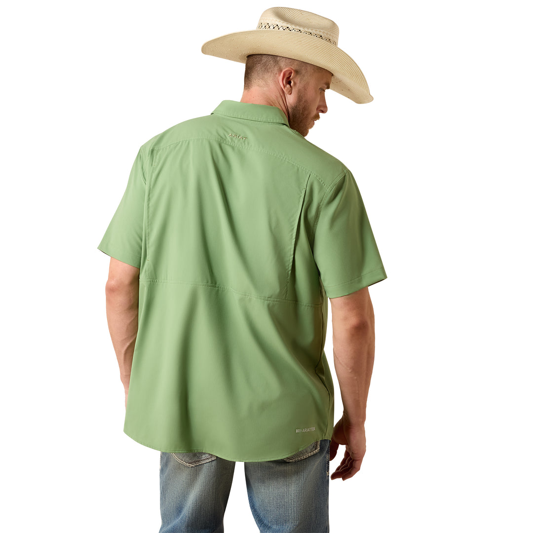 Ariat Mens Green VentTEK Classic Fit Shirt