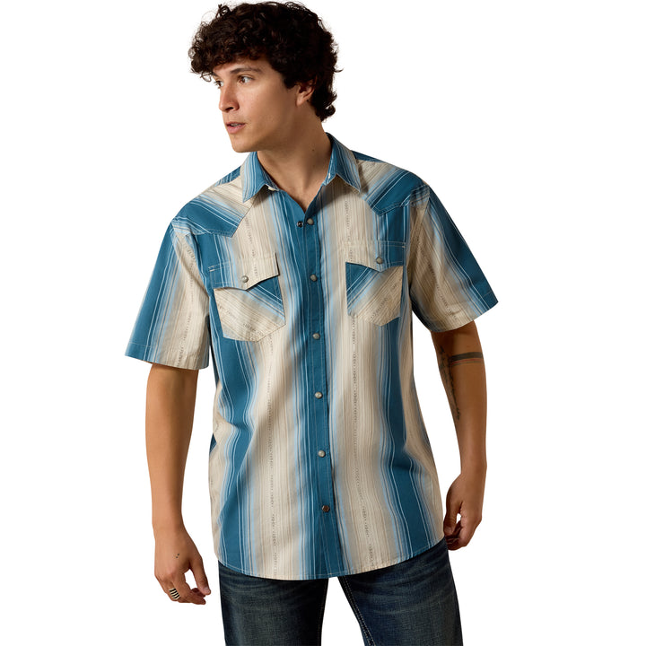 Ariat Mens Retro Hyland Fitted Snap Shirt