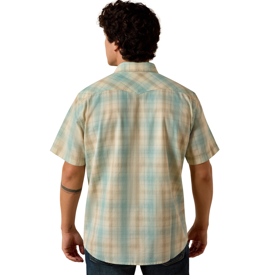 Ariat Mens Retro Hartman Fitted Snap Shirt