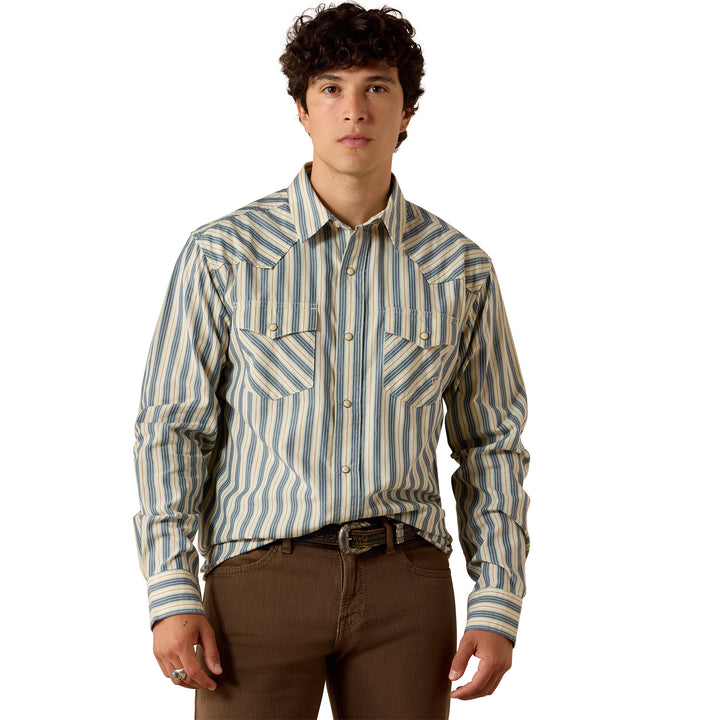 Ariat Mens Retro Hart Fitted Snap Shirt