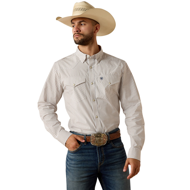 Ariat Mens Pro Series Frasier Fitted Snap Shirt