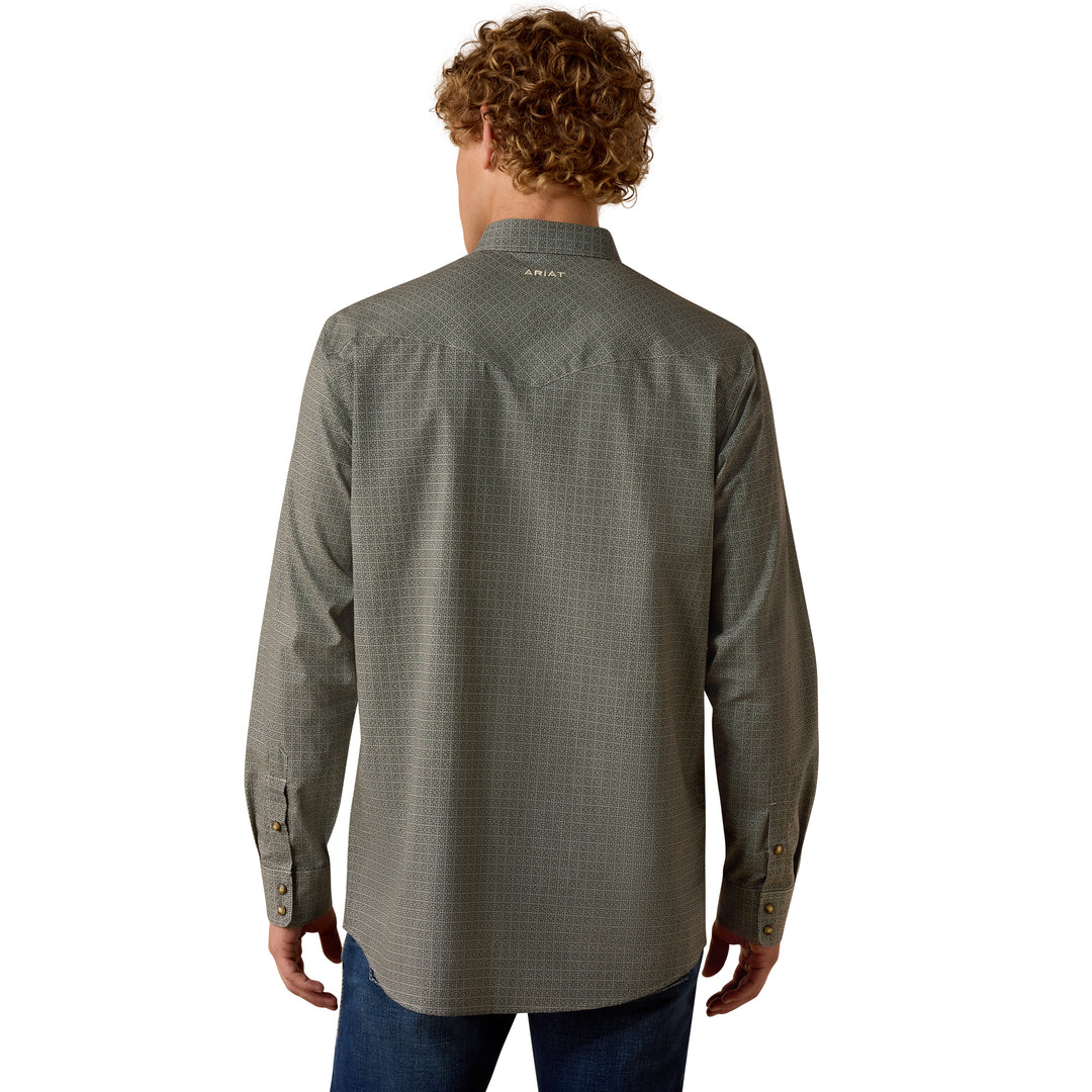 Ariat Mens Floyd Fitted Snap Shirt