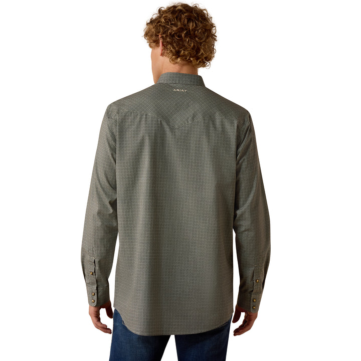 Ariat Mens Floyd Fitted Snap Shirt