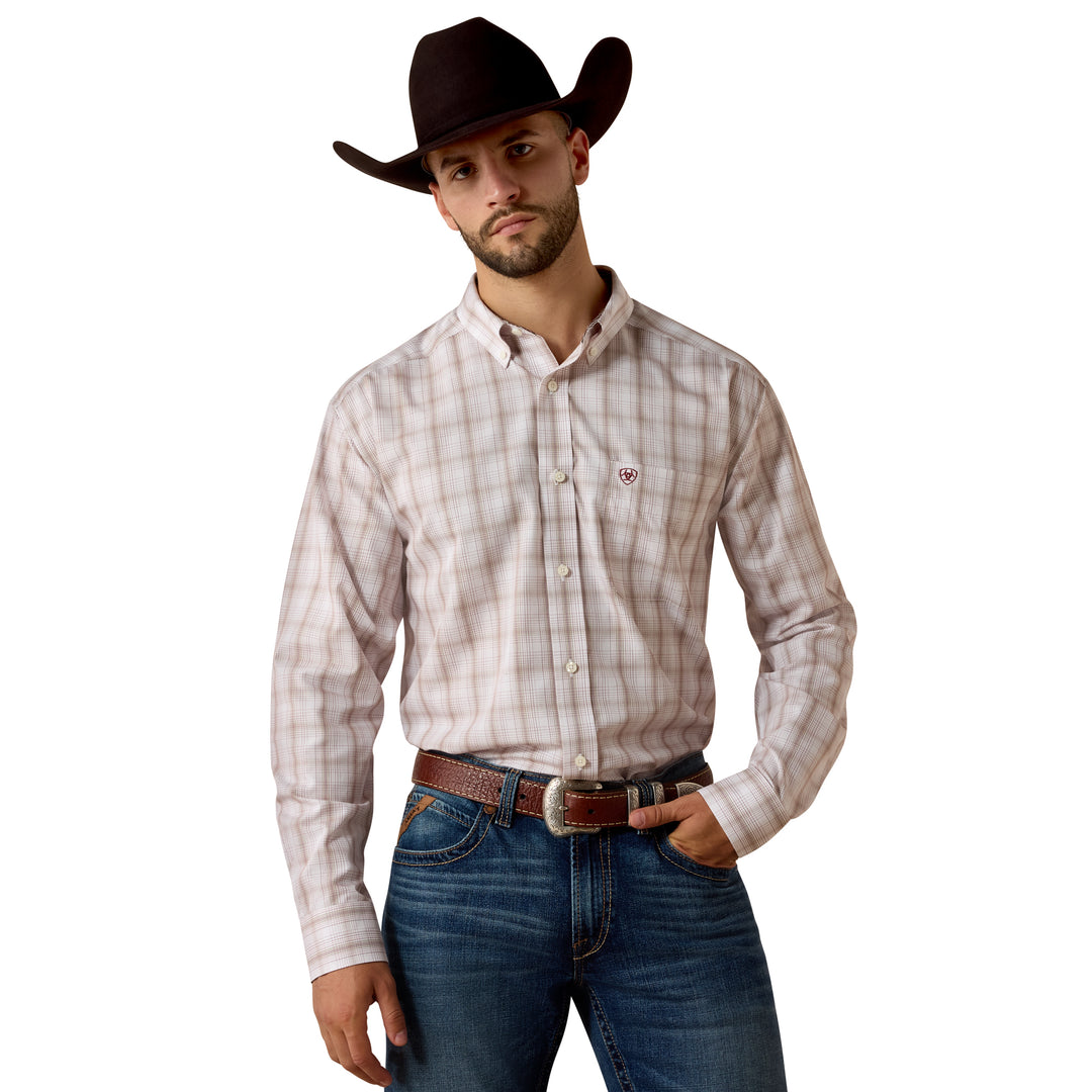 Ariat Mens Wrinkle Free Wesley Classic Fit Shirt