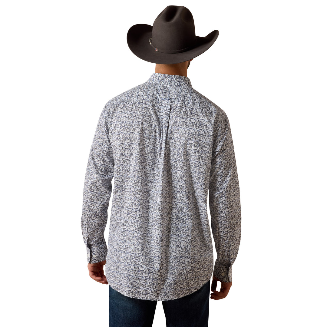Ariat Mens Wrinkle Free Weaver Fitted Shirt