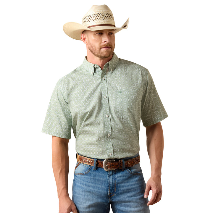 Ariat Mens Wrinkle Free Worthington Classic Fit Shirt
