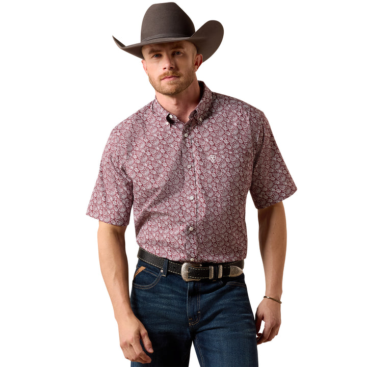 Ariat Mens Wrinkle Free Wadell Classic Fit Shirt