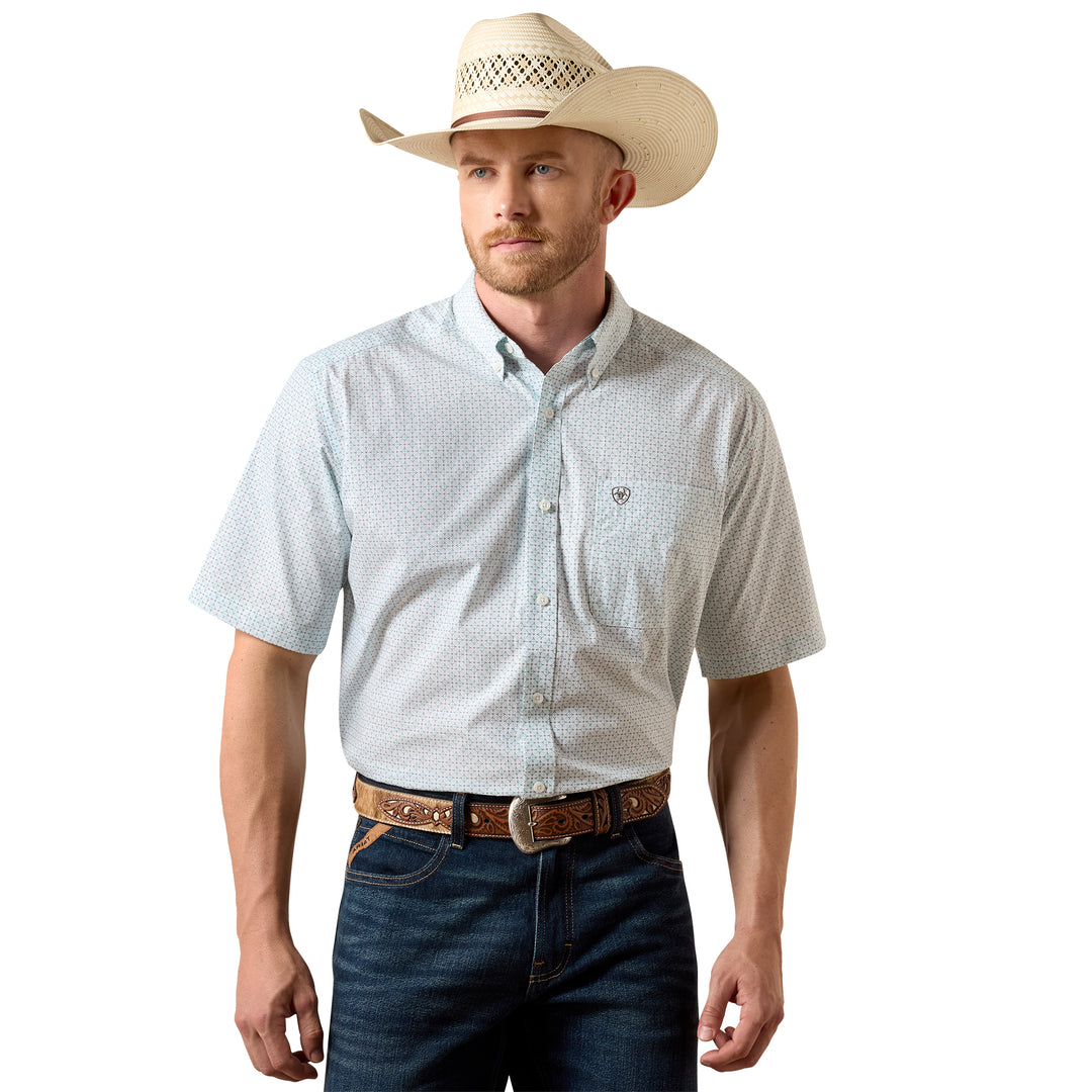 Ariat Mens Wrinkle Free Welsh Classic Fit Shirt