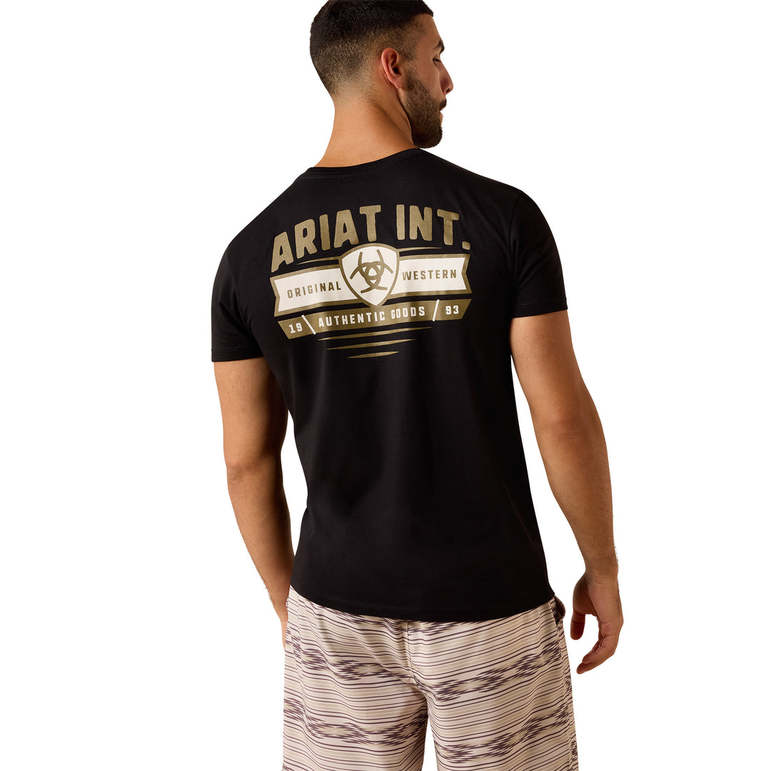 Ariat Mens Ariat Banner Badge T-Shirt