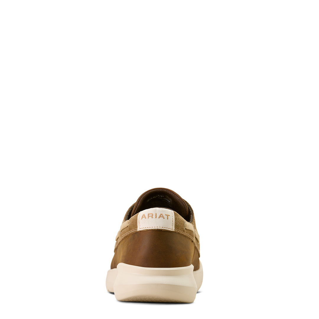 Ariat Mens Distressed Brown Hilo Shore Shoes