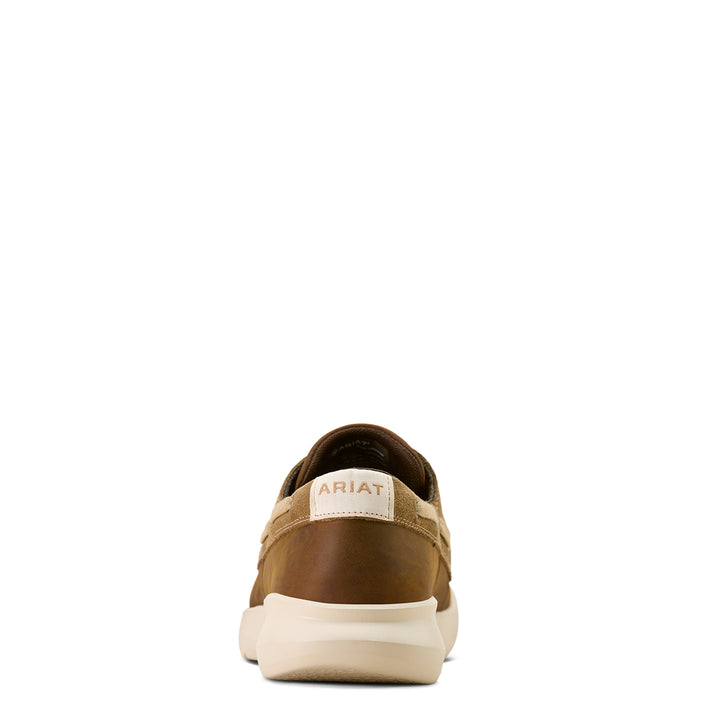 Ariat Mens Distressed Brown Hilo Shore Shoes