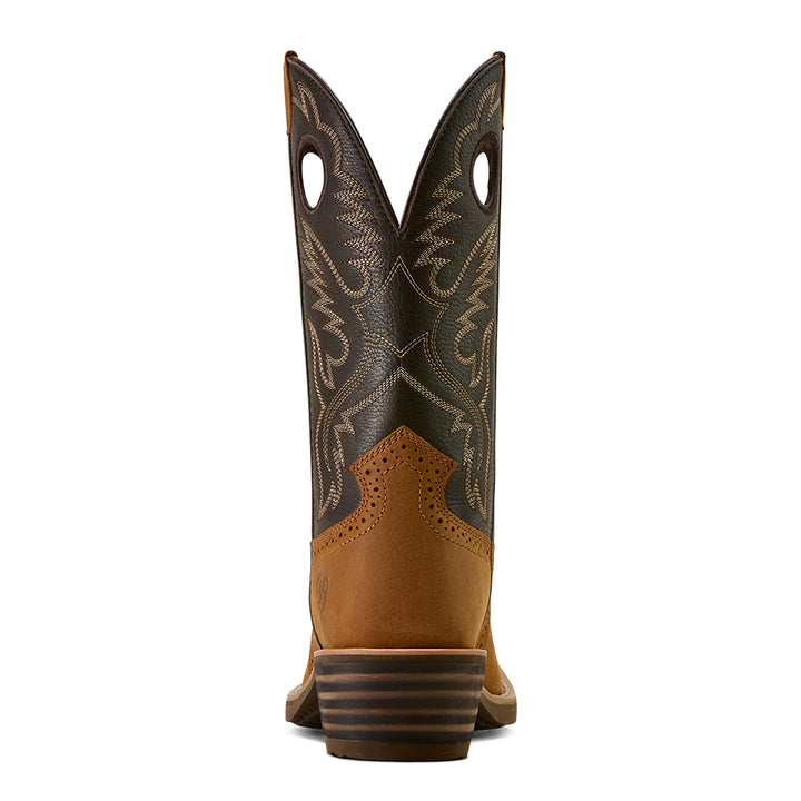 Ariat Mens Heritage Roughstock Square Toe Cowboy Boots