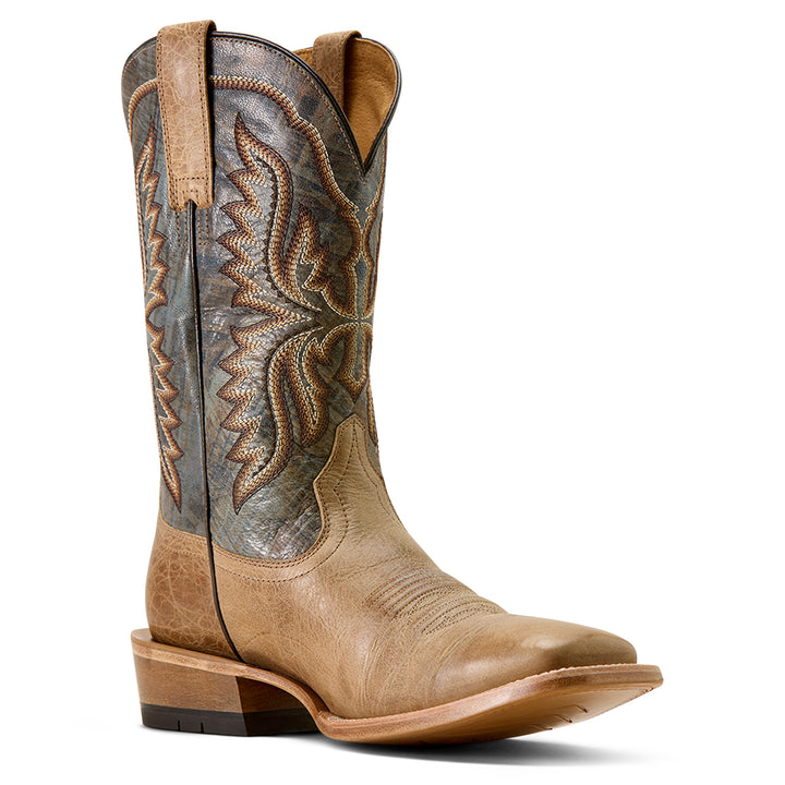 Ariat Mens Preston Wide Square Toe Cowboy Boots