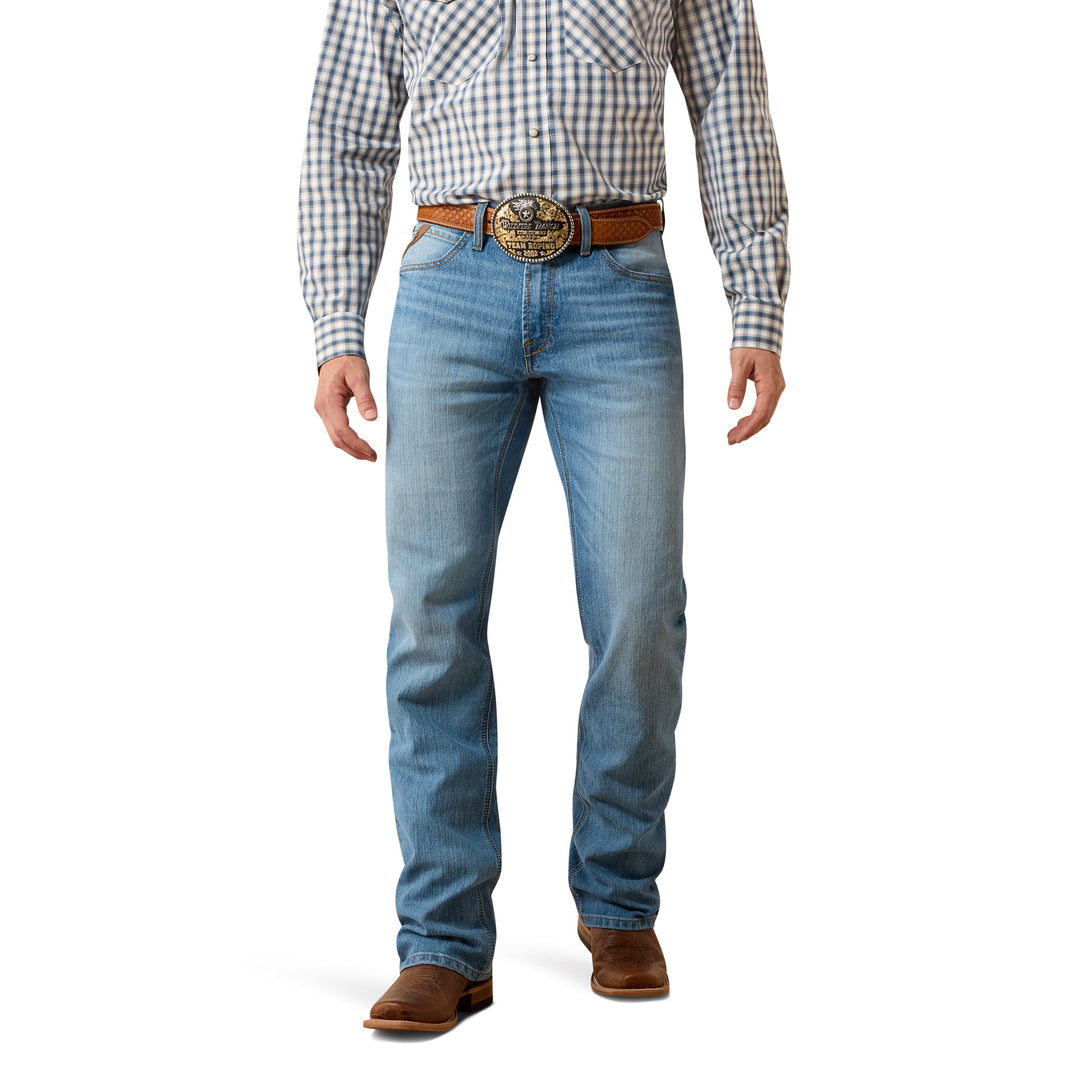 Ariat Mens M4 Relaxed Tobias Boot Cut Jeans