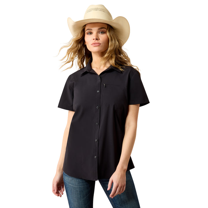 Ariat Womens Black VentTEK Short Sleeve Shirt