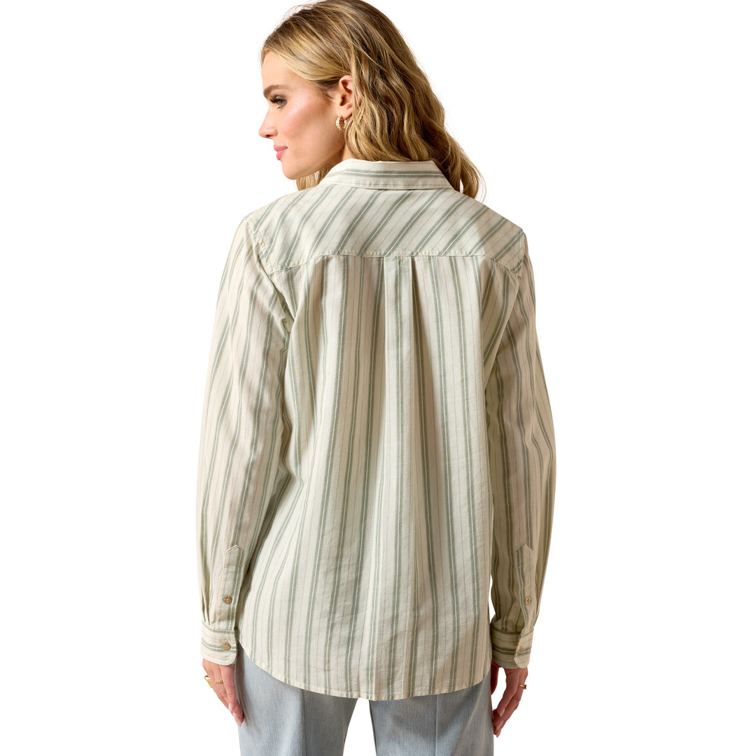 Ariat Womens Sea Stripe Billie Jean Shirt