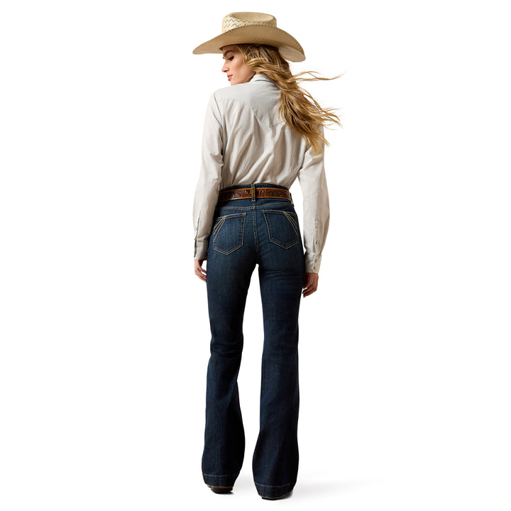 Ariat Womens High Rise Vivienne Slim Trouser Jeans