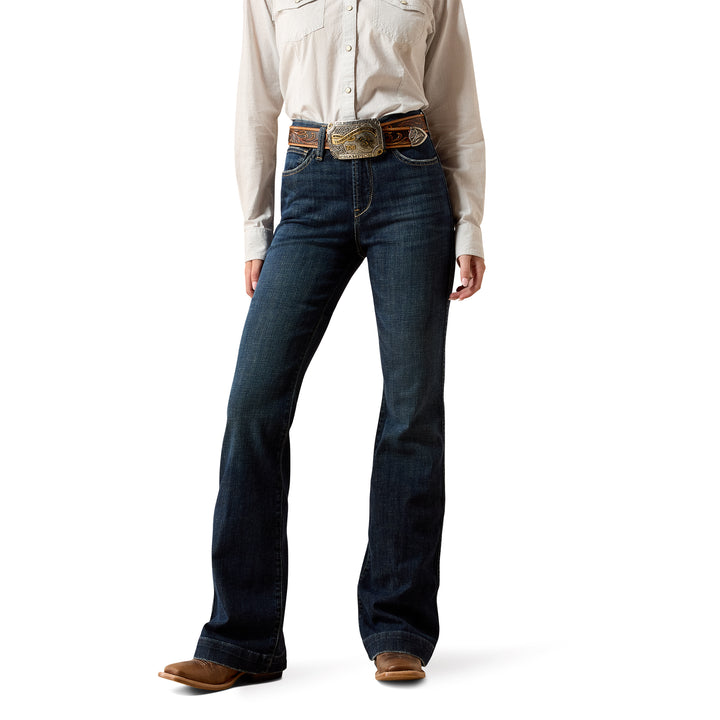 Ariat Womens High Rise Vivienne Slim Trouser Jeans