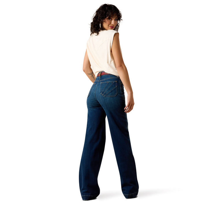 Ariat Womens Ultra High Rise Penelope Wide Leg Jeans