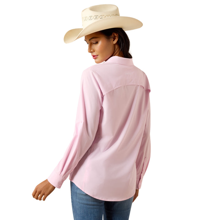 Ariat Womens Pink VentTEK Long Sleeve Shirt
