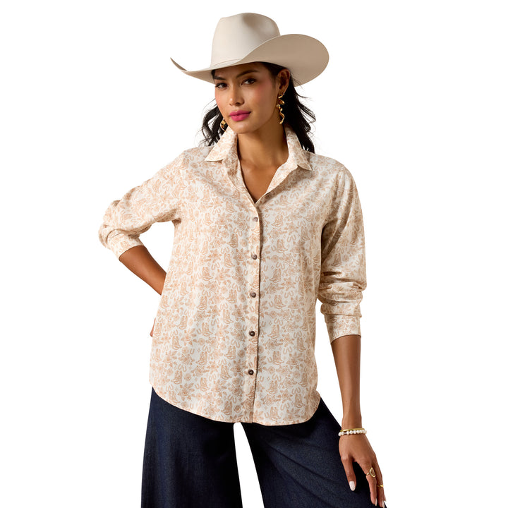 Ariat Womens Boots Homestyle Shirt