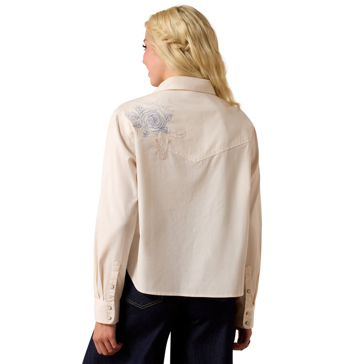 Ariat Womens Ashville Embroidered Snap Shirt