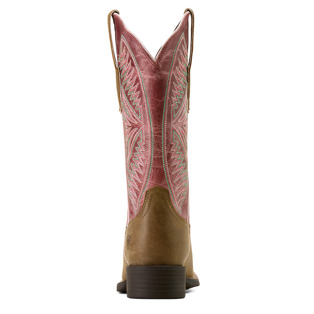Ariat Womens Round Up Ruidoso Wide Square Toe Western Boots