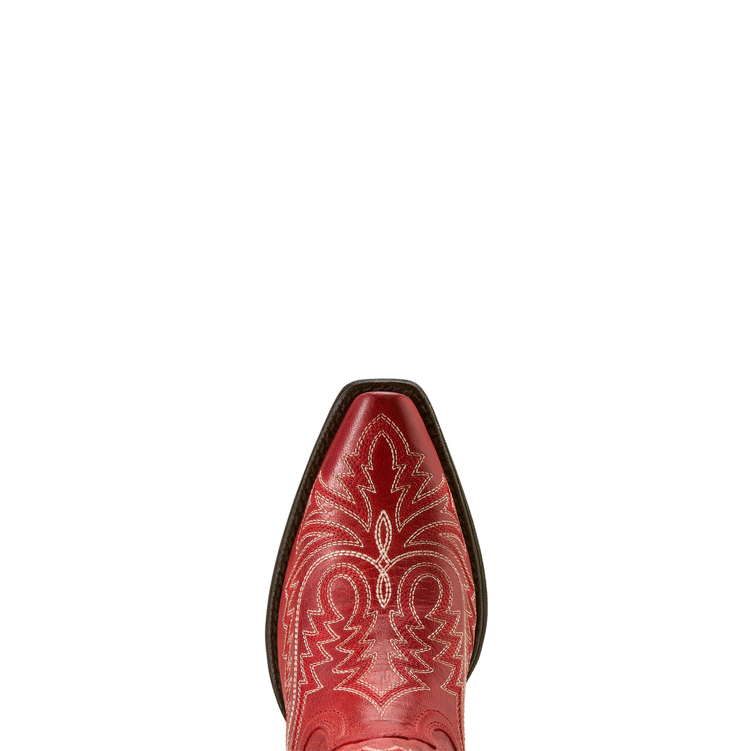 Ariat Womens Red Round Up Collins Western Boots