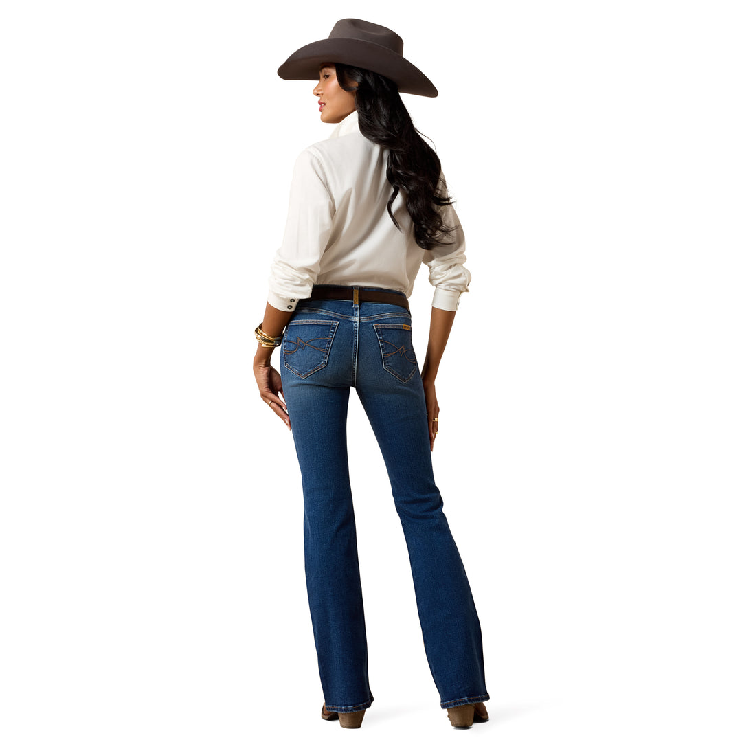 Ariat Womens Perfect Rise Revel Vilma Ultrastretch Boot Cut Jeans