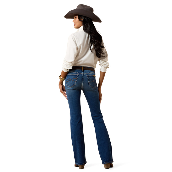 Ariat Womens Perfect Rise Revel Vilma Ultrastretch Boot Cut Jeans
