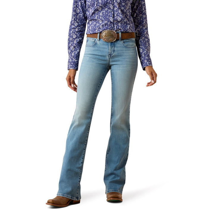 Ariat Womens Perfect Rise Revel Vilma Ultrastretch Boot Cut Jeans