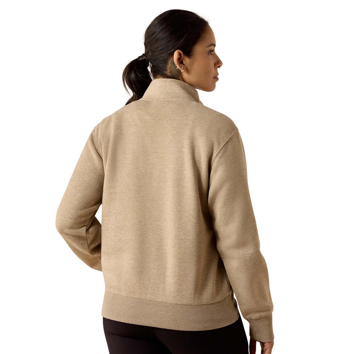 Ariat Womens Rebar Lightweight Mock 1/2 Zip Sweatshirt