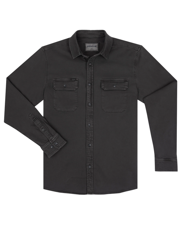 Poncho Mens The Blacksburg Long Sleeve Shirt
