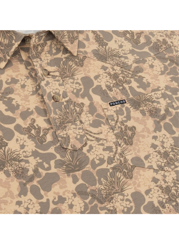Poncho Mens The Armadillo Polo