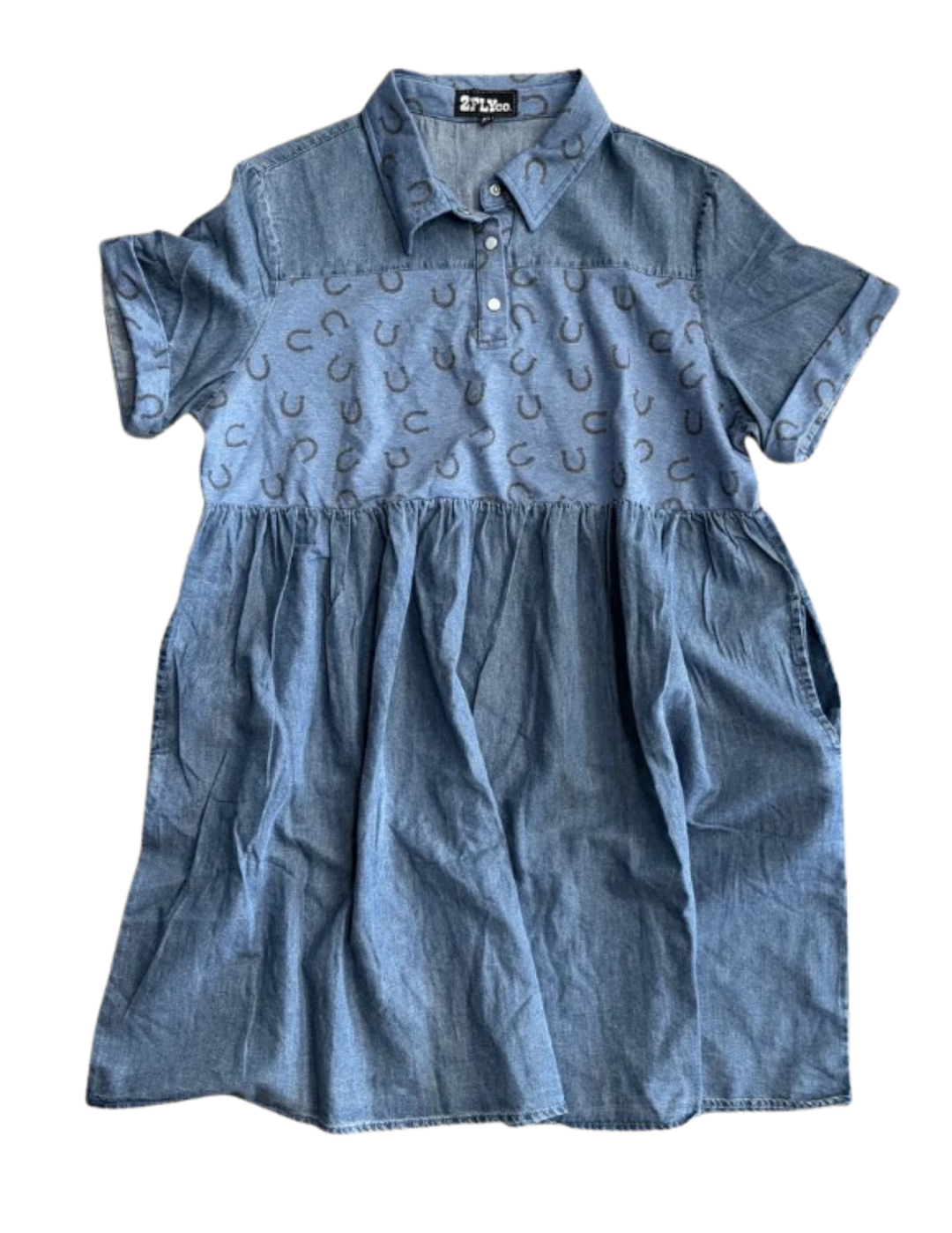 Hot Two Trot Denim Dress