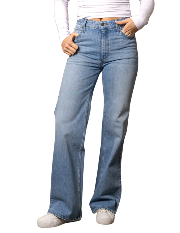 Kimes Ranch Womens Zoey Light Wash High Rise Jeans