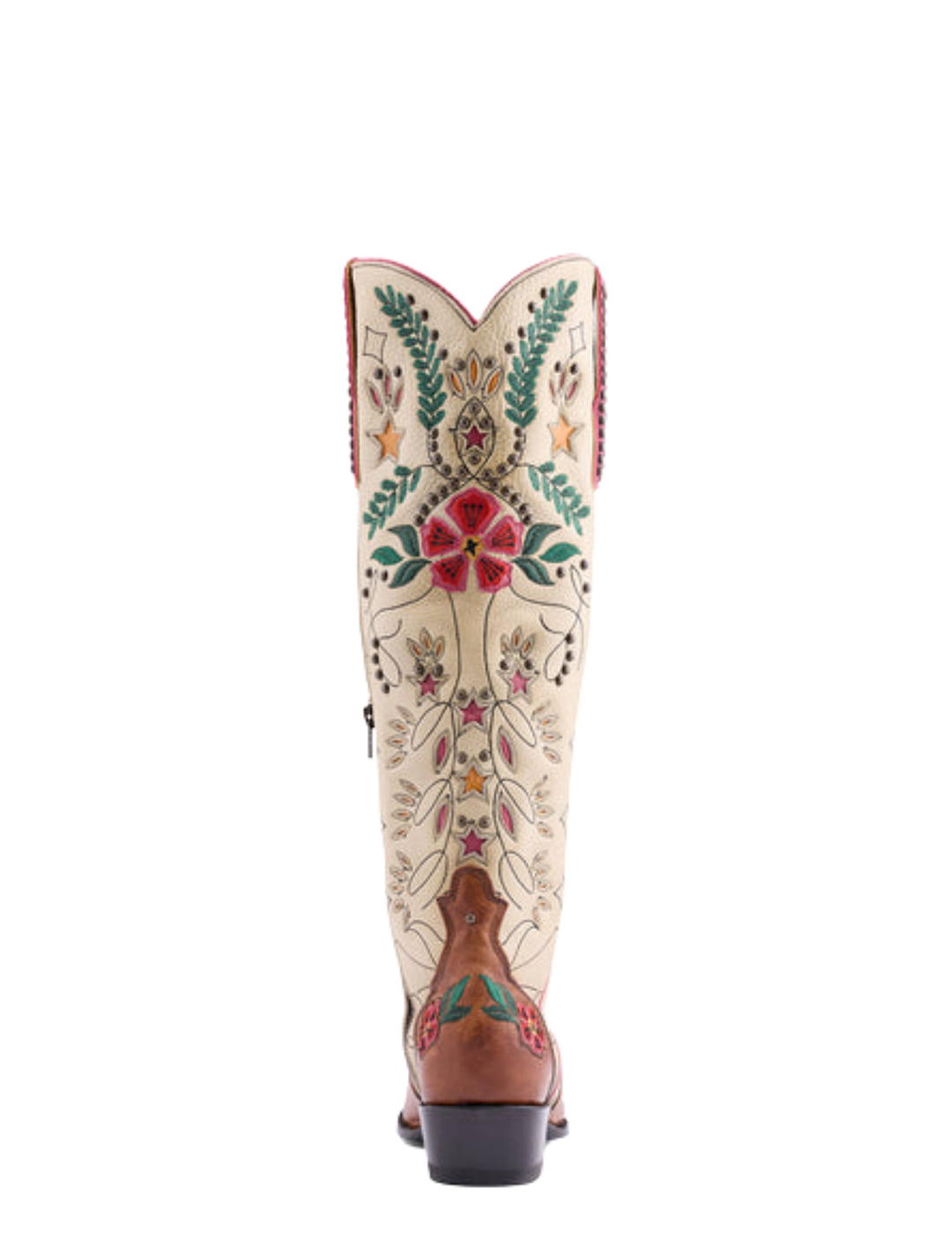 Old Gringo Womens Full Bloom Cream and Nut Boots